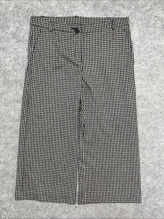 MaxMara Pants - MaxMara Weekend Women’s Black and White Houndstooth Dress Pants